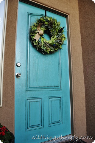 How to paint your front door