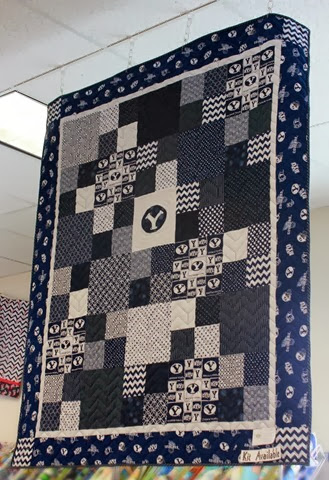 BYU quilt with kit available!