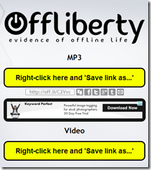 Offliberty para celular Bajar videos con OffLiberty