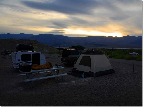 Campsite Sunset