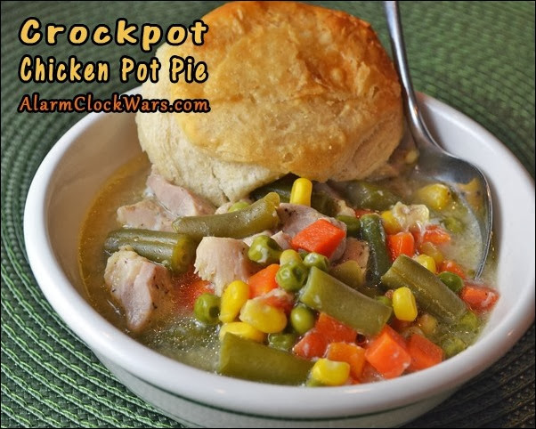 crockpot chicken pot pie