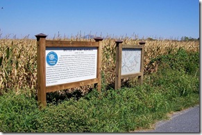 Two Circle Tour markers for Battle of Port Republic on Route 340