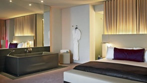 bañera gris diseño-bañera-gris-W-Hotels