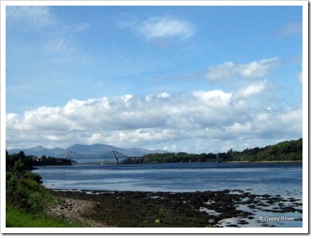 Connel bridge from a distance.