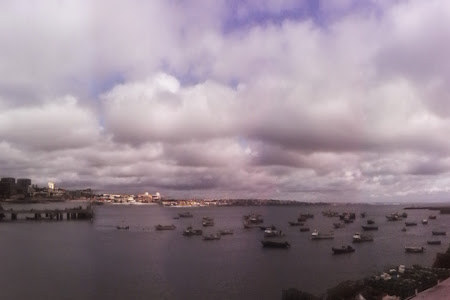 panorama van de baai van Cascais