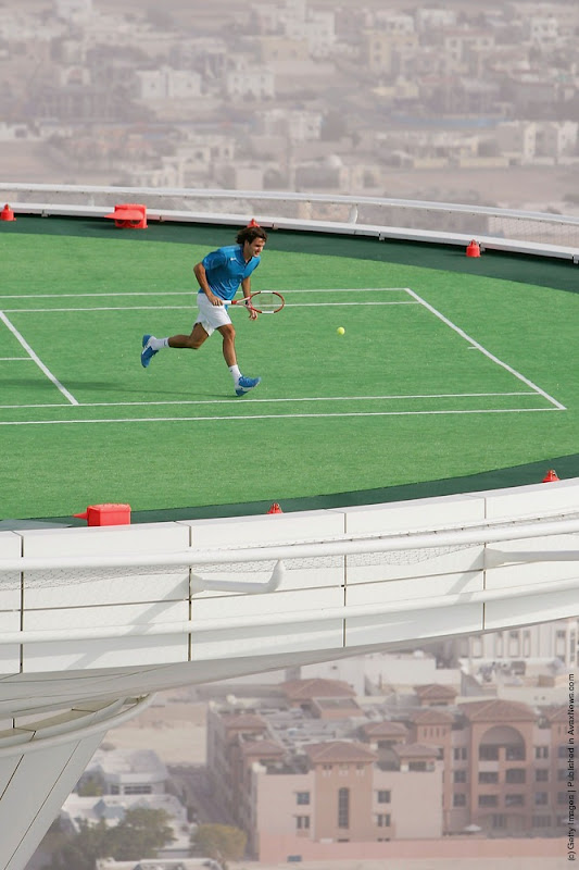 browser Bestået Virkelig World's Highest Tennis Court at Burj Al Arab | Amusing Planet