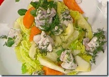 Insalatina di coniglio al cedro