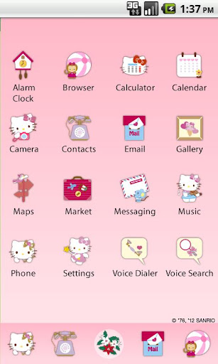 免費下載個人化APP|Hello Kitty Red Christmas app開箱文|APP開箱王