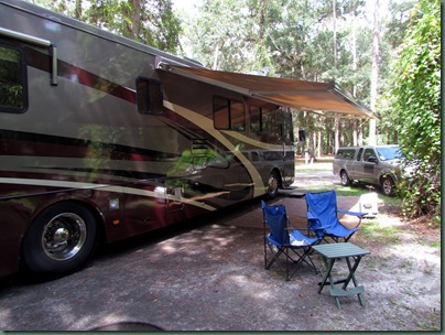 campsite 92 at Hillsborough River State Park