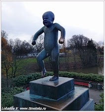 Скульптры Вигеланда. Норвегия. Фото Лобанова В. www.timeteka.ru Скульптры Вигеланда.