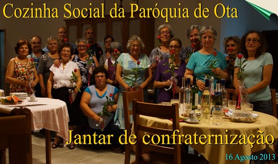 Coz. Social - Jantar confrat. - 16.08.13