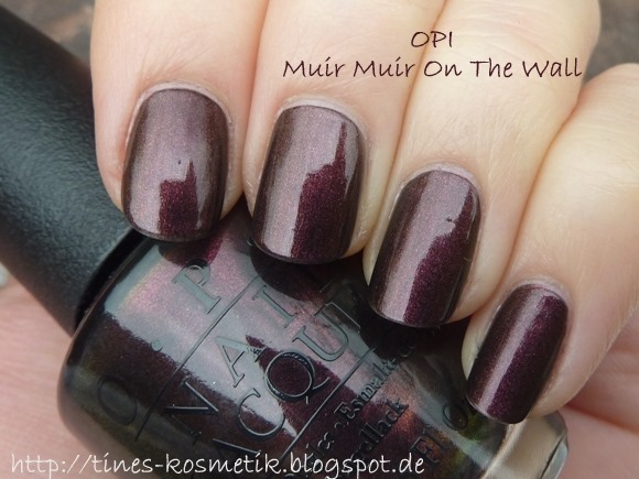 OPI Muir Muir On The Wall 4