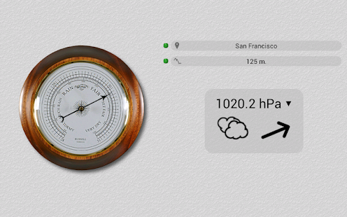 Genaue Barometer Screen 2