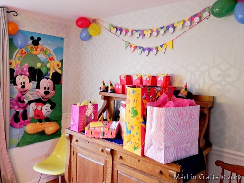 mickey party decorations