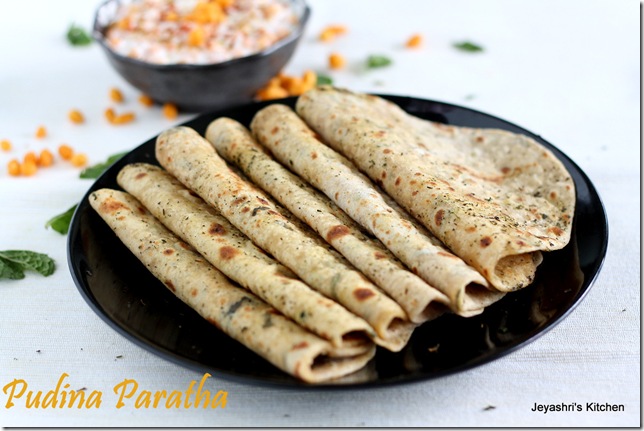 pudina paratha pudina paratha