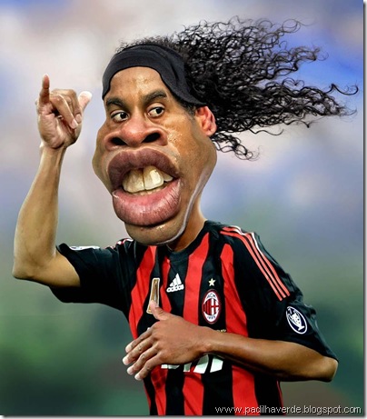 Caricatura Ronaldinho1
