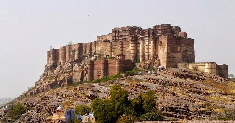 Mehrangarh Fort of Jodhpur, India ~ floxglove