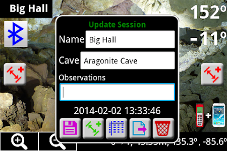 ARAGONITE CAVE COMPASS – App to measure the direction and inclination ...