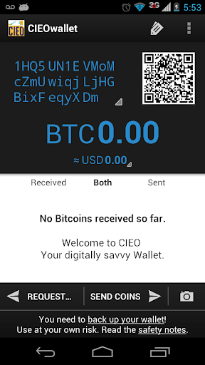 Bitcoin Wallet Cieo