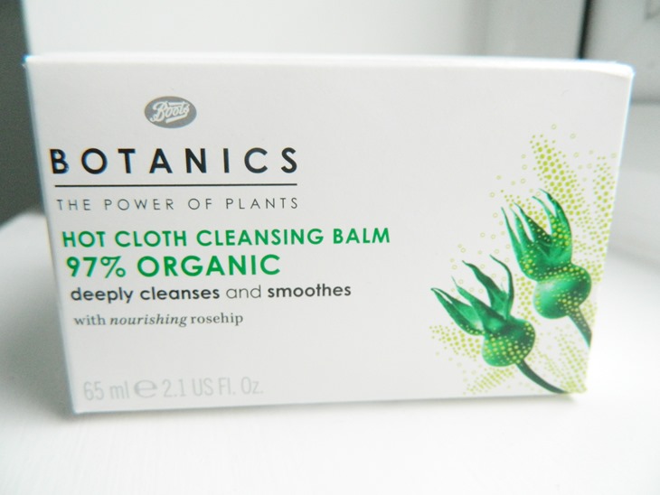 Boots botanics hot cloth cleansing balm review swatch