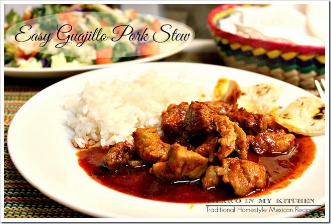 como se ase carne de puerco en chile rojo