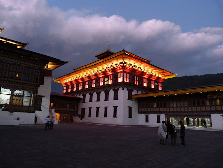 Dzong by night