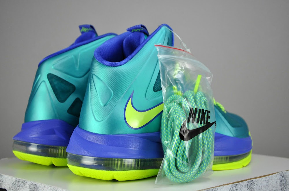 2015 New Arrive Nike Air Max Lebron X Low Violet Force Volt-Spor