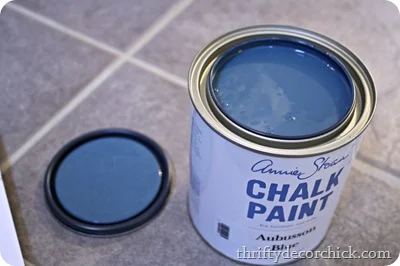 aubusson blue chalk paint