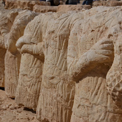 Ruina de Palmira. Templo de Baalbek