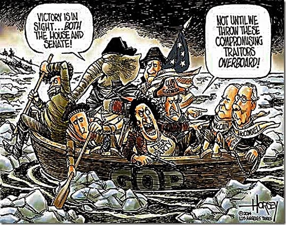 USS GOP - Tea Party vs GOP Establishment