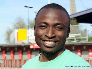 Trésor Kibangula, étudiant à l’Ecole de journalisme de Lille en France.