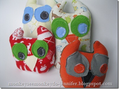 Owl Stuffie and pattern (20)