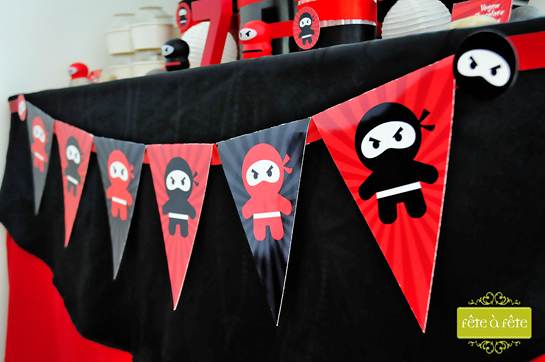 banner-for-ninja-party---Ninja-Party-by-Fete