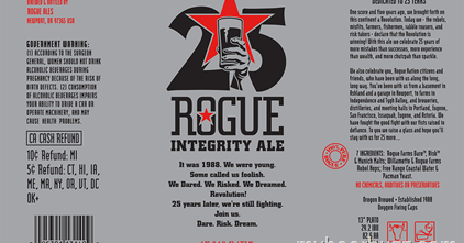 Rogue Celebrates 25 Years With NEW Integrity Ale ~ mybeerbuzz.com ...