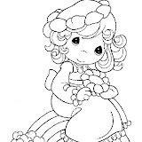 Niña sentada en el arcoiris pm 2