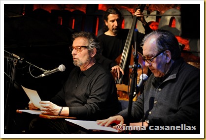 Pere Rovira i Joan Margarit amb Rai Ferrer, Barcelona 2013