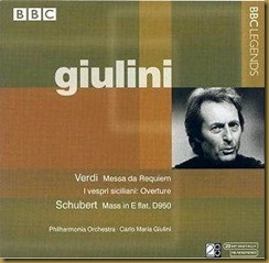 Giulini Verdi Requiem BBC Legends