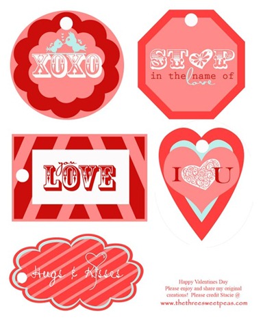 printable valentines day tags