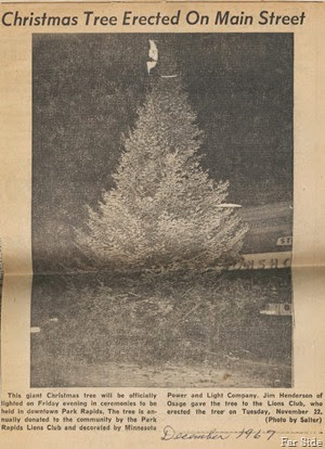 1967 December Christmas Tree