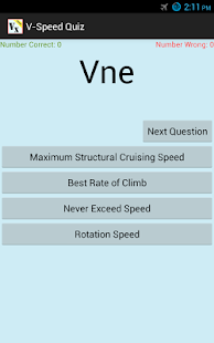 Free Aircraft V-Speed Quiz APK for Android