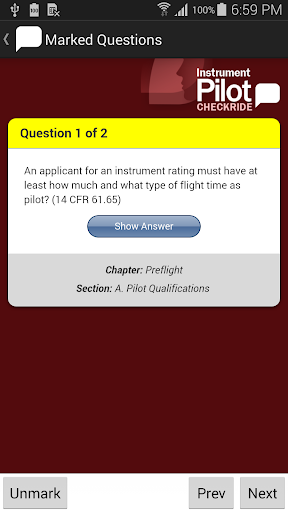 【免費教育App】Instrument Pilot Checkride-APP點子