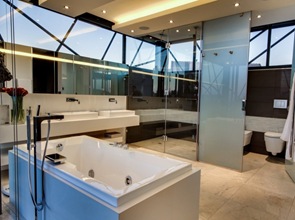 Baño baño-moderno-diseño-de-lujo