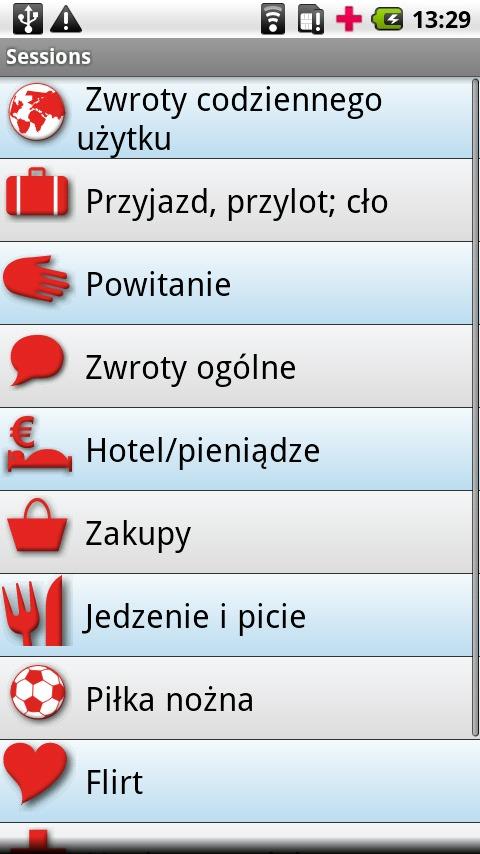 iSayHello Polish - English Screen 2