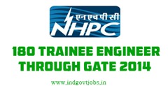 nhpc trainee engineer