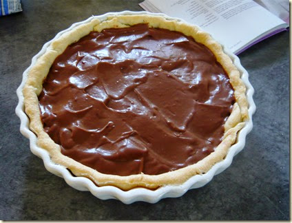 chocolate and damson meringue pie3