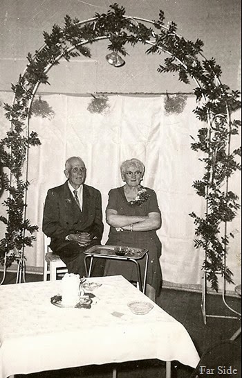 Bill and Gertie McGranes Fiftieth anniversary Oct 23, 1957