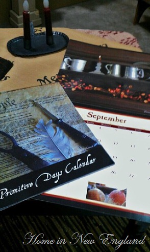 Primitive Days Calendar