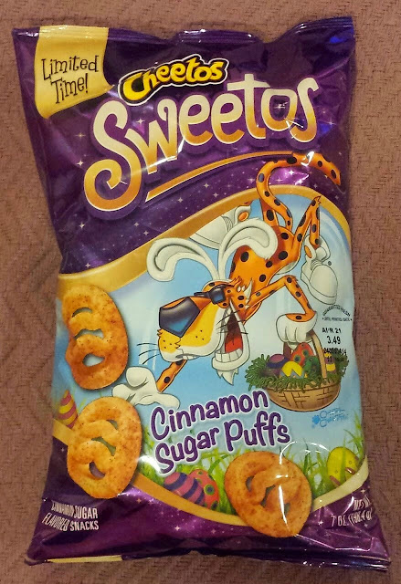 The Chip Report: Cheetos USA Sweetos Cinnamon Sugar Puffs