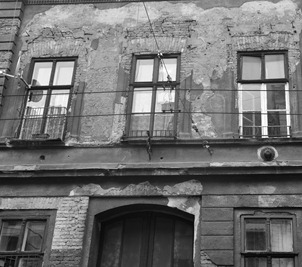 facades on Szondi Utcasee the lady in the window?