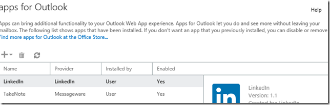 Outlook Apps 2